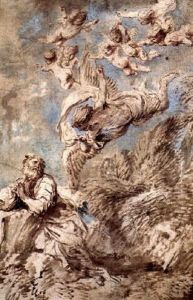 The Penitence Of St. Peter by Giovanni Benedetto Castiglione