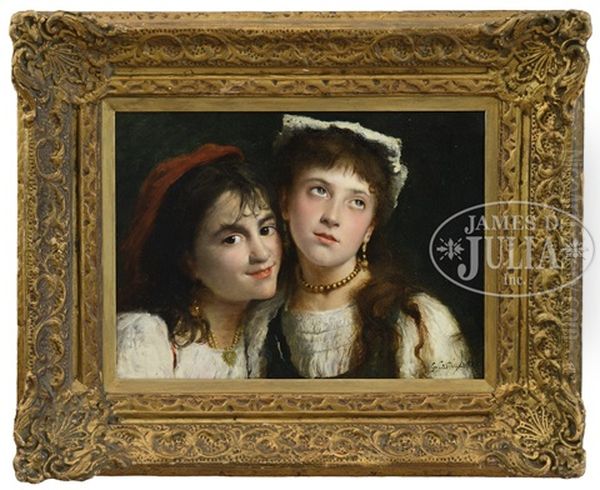 Portrait Of Two Young Maidens - view 1