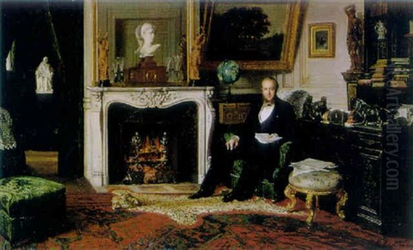 The Connoisseur In His Salon - view 1