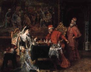 The Chess Game by Giuseppe Castiglione