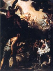 Adoracion De Los Pastores by Antonio Del Castillo Y Saavedra