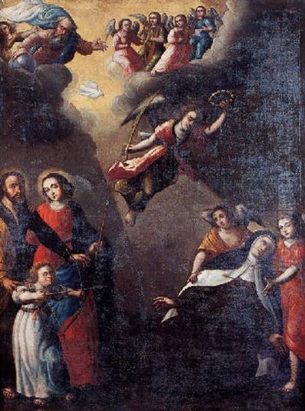 La Transverberacion De Santa Teresa - view 1