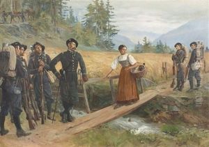 Chasseurs Alpins by Edouard Castres