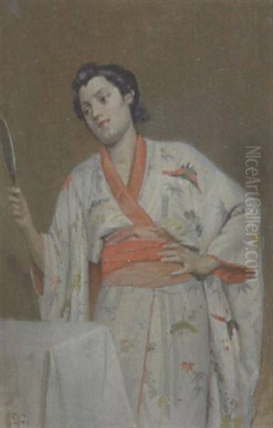 Dame In Kimono - view 1