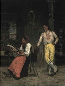 Brodeuse De St. Gall