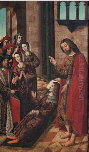 La Resurreccion Del Hijo (diptych) by Bartolome del Castro