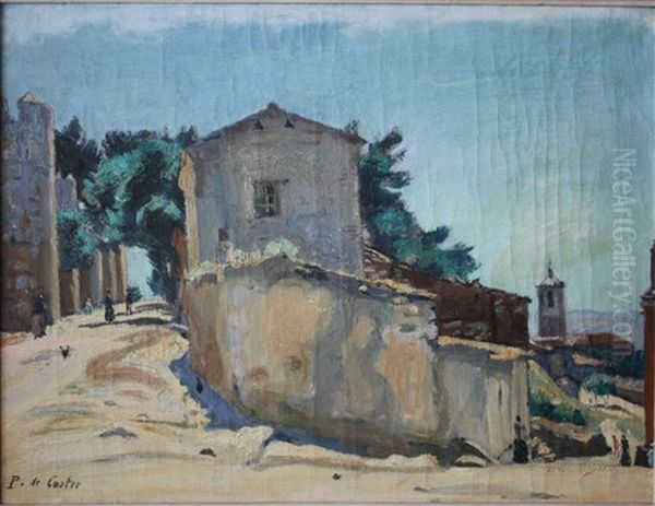 Saint Paul De Vence, Rue Animee - view 1