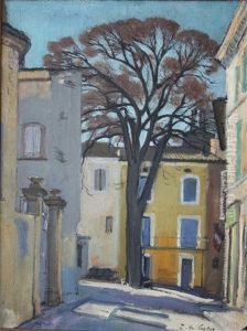 Le Grand Porche En Provence by Paul De Castro
