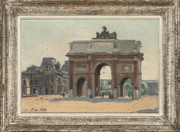 The Arc De Triomphe - view 1