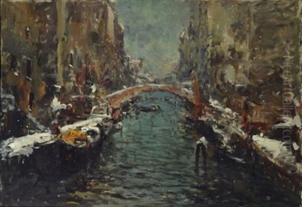 Veduta Di Canale Veneziano - view 1