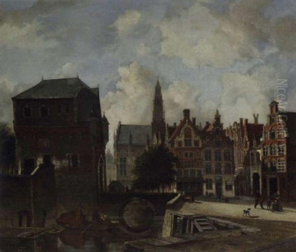 Daily Activities In A Town - view 1