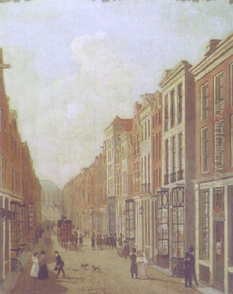 Kalverstraat Looking Towards The Dam, Amsterdam - view 1