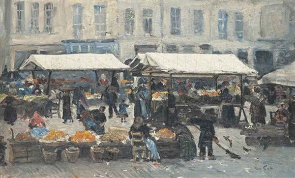 The Bustling Market - view 1