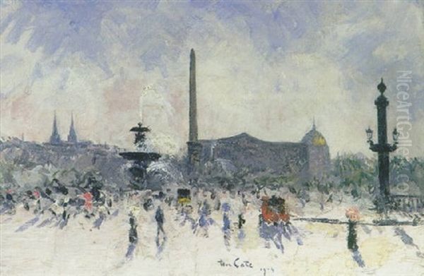 Paris, Place De La Concorde - view 1