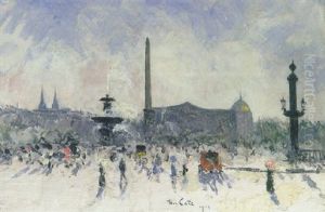 Paris, Place De La Concorde by Siebe Johannes ten Cate