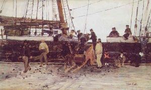Dechargement D'un Navire by Siebe Johannes ten Cate