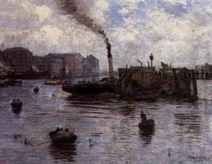 Port De Londres, La Tamise by Siebe Johannes ten Cate