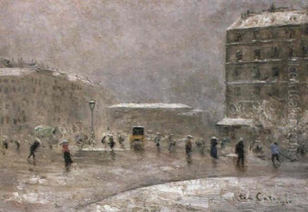 Paris Sous La Neige - view 1