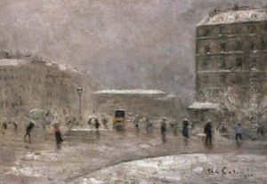 Paris Sous La Neige