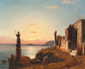 Capo Di Posillipo by Franz Ludwig Catel