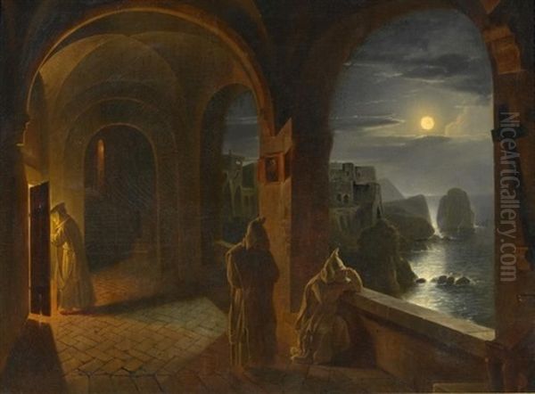 Karthauser Monche In Certosa Di San Giacomo Auf Capri - view 1