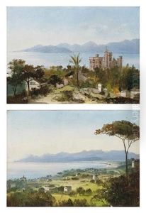 Paesaggio Costiero Mediterraneo (+ Another; 2 Works) by Franz Ludwig Catel