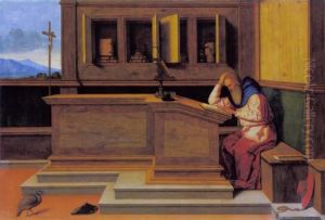 Saint Jerome In His Study