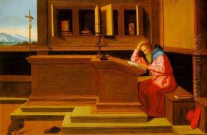 St. Jerome In His Study