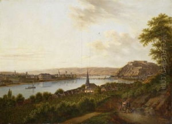 Blick Auf Koblenz - view 1
