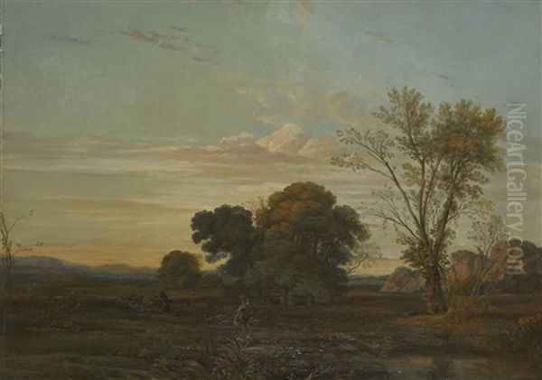 Paysage Avec Berger Et Bergere - view 1