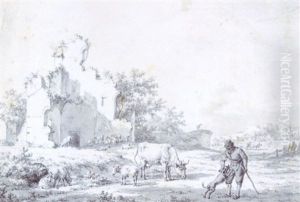 Le Berger Et Son Chien by Jacob Cats
