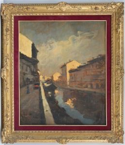 Milano.scorcio Del Naviglio