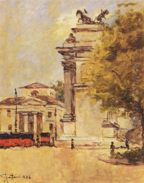 Milano, Arco Della Pace - view 1