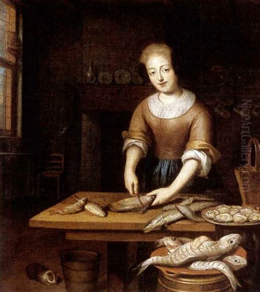 A Fish Seller - view 1