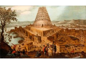 Der Turmbau Von Babel by Louis de Caullery