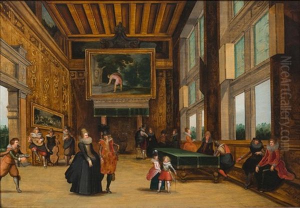 Elegants Dans Un Palais - view 1