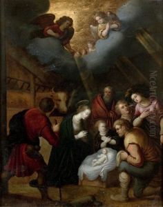 Nativite by Louis de Caullery