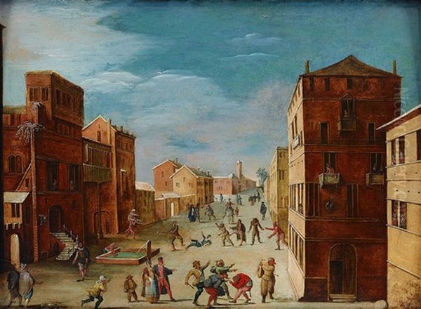 Village Scene - view 1