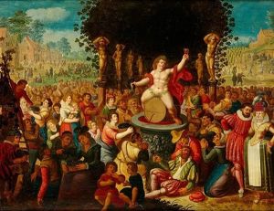 La Fiesta De Baco O Alegoria Del Otono