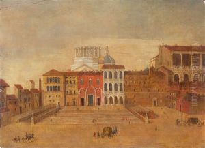 Veduta Ideale Di Citta