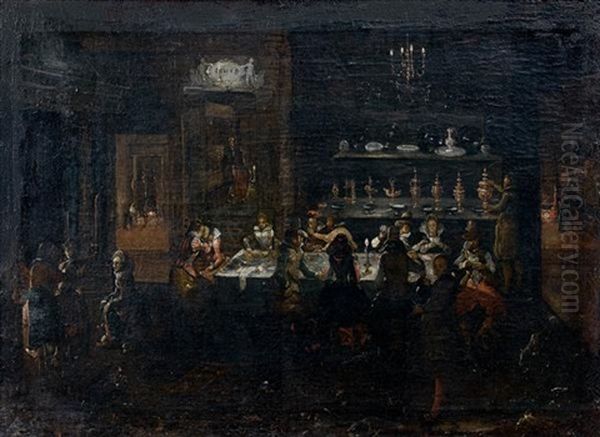 Scene De Banquet Nocturne - view 1