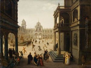 Carnaval Et Commedia Del Arte A Venise by Louis de Caullery