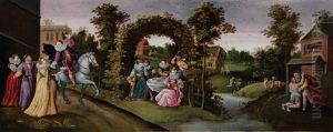 The Return Of The Prodigal Son by Louis de Caullery