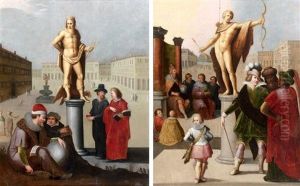 Jupiter Ou Les Sciences Et Apollon Ou Les Honneurs (2 Works) by Louis de Caullery