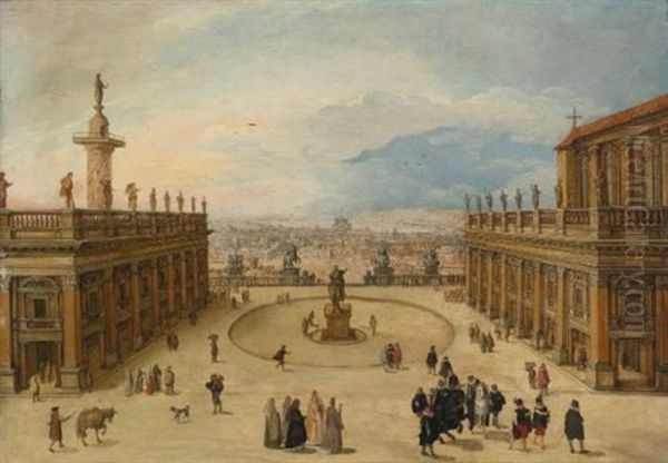A View Of The Campidoglio, Rome - view 1
