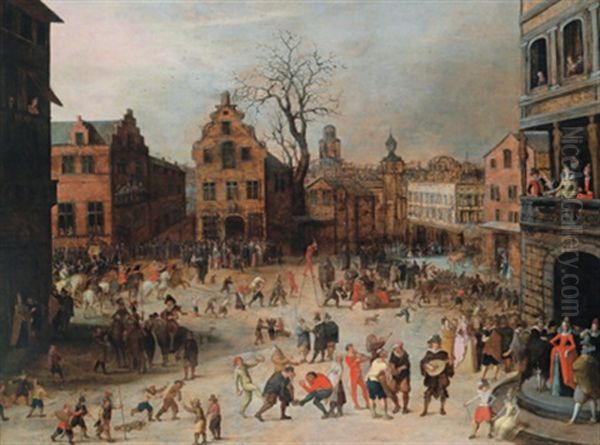 Karneval In Einer Flandrischen Stadt - view 1