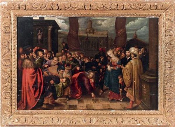Le Christ Et La Femme Adultere - view 1