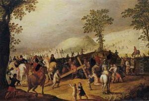 The Road To Cavalry by Louis de Caullery