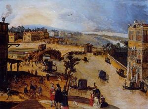 Vue De Fantaisie De Venise by Louis de Caullery