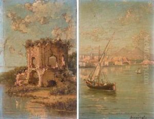 A) Baia
 B) Castel Dell'ovo by Domenico Ammirato